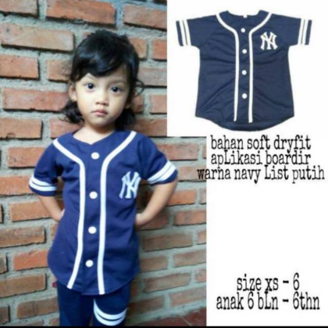 Kid's “Rodriguez” Baseball Jersey