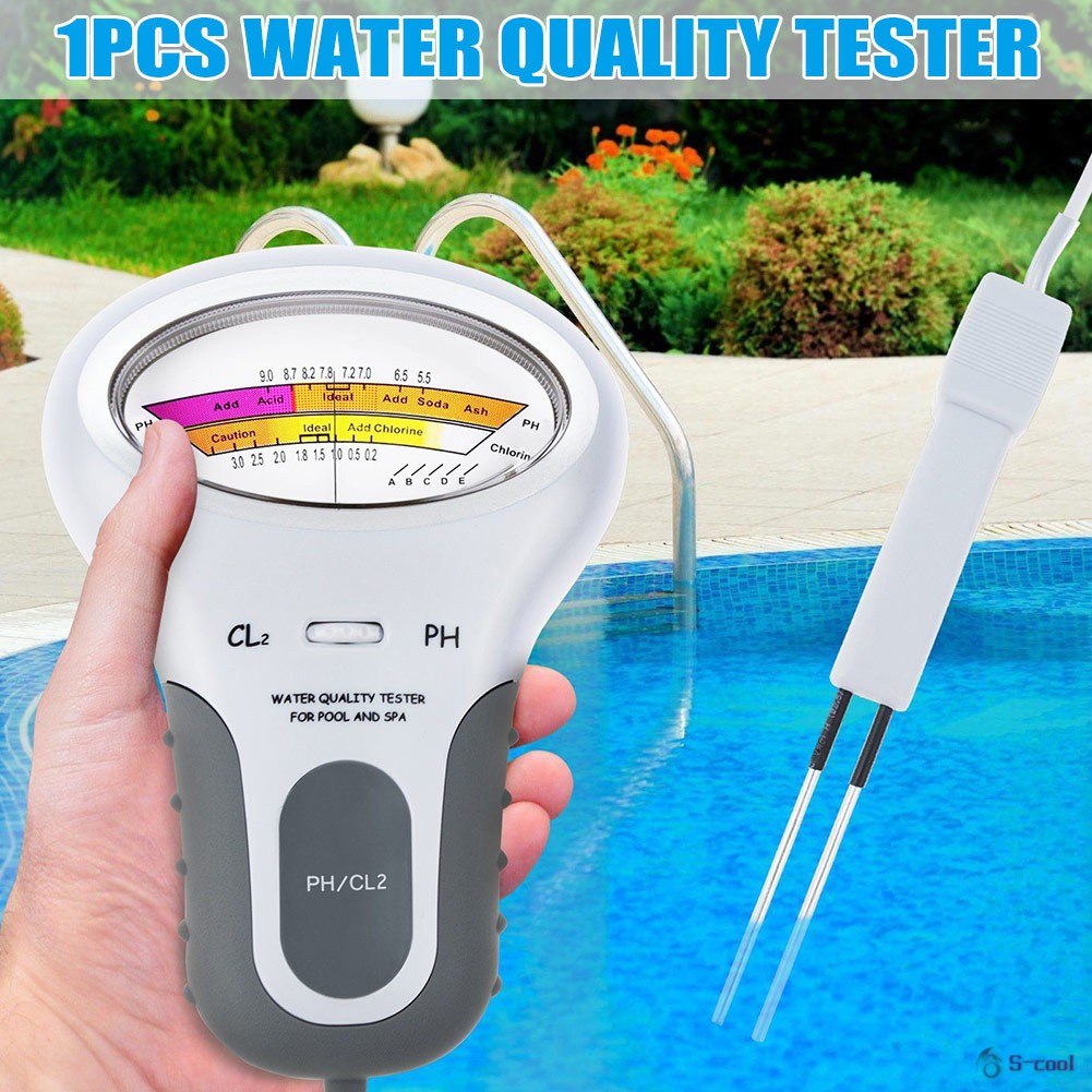 Portable Digital Monitor Ph Water Tester Meter Analysis Chlorine ...