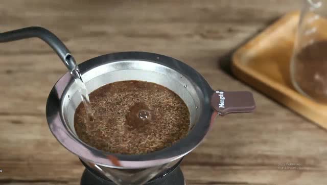 COD Manual Hand Drip Coffee Maker Glass Pot with Stainless Steel Filter ...