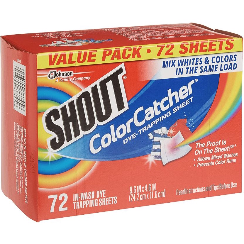 Shout Color Catcher Sheets for Laundry (72 Sheets) | Shopee Philippines