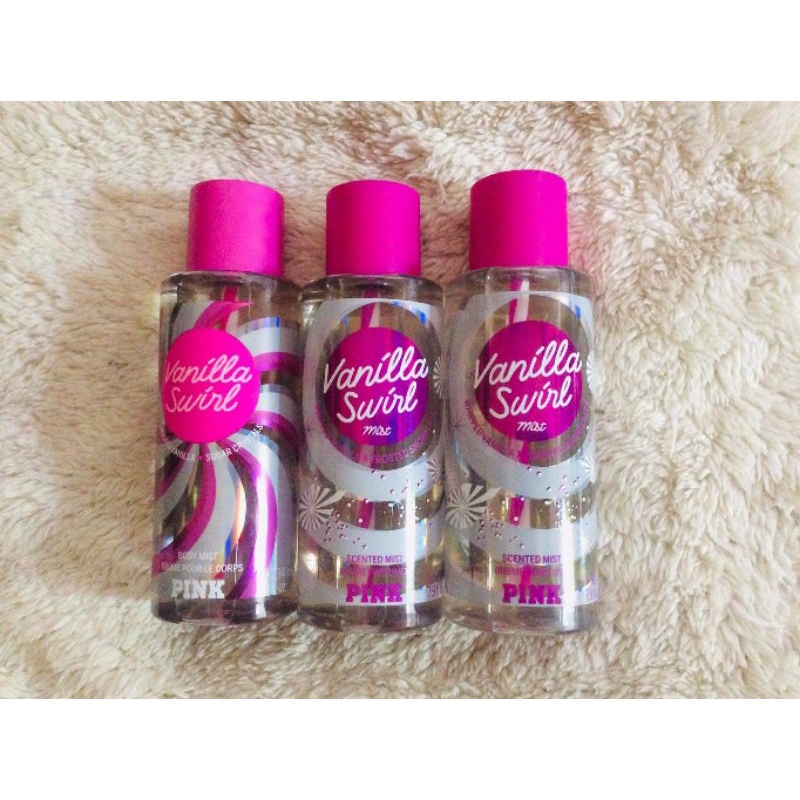 Victorias Secret Pink Vanilla Swirl Limited Edition Shopee Philippines 