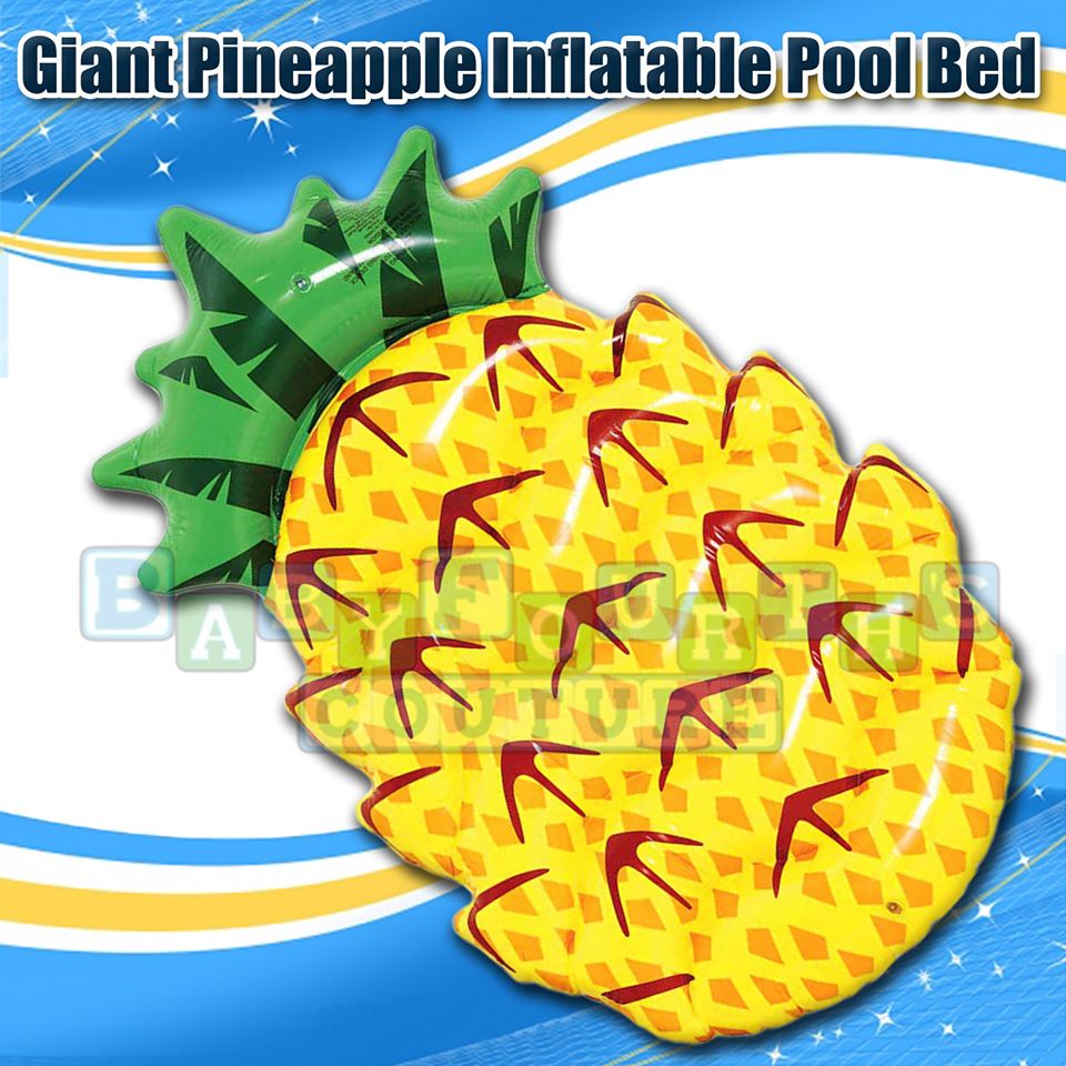 Giant Pineapple Inflatable Pool Bed Floater Swimming Board For Adult ...