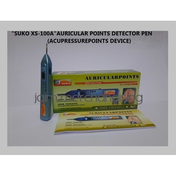 AUTHENTIC SUKO XS-100A Auricular Points Detector with 1pc. Laminated ...