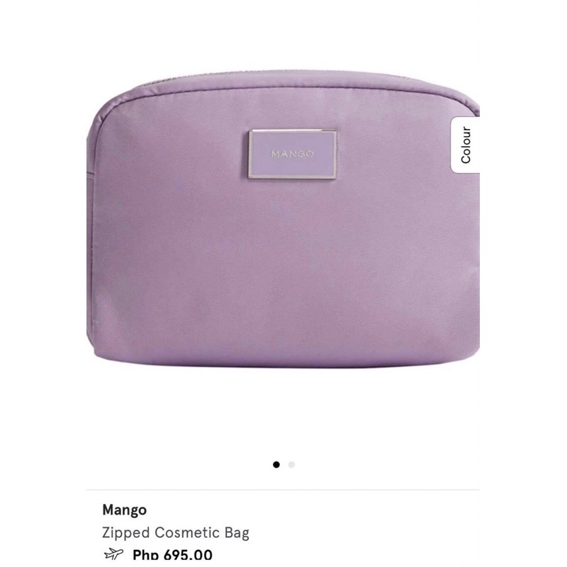 Mango 2025 cosmetic pouch