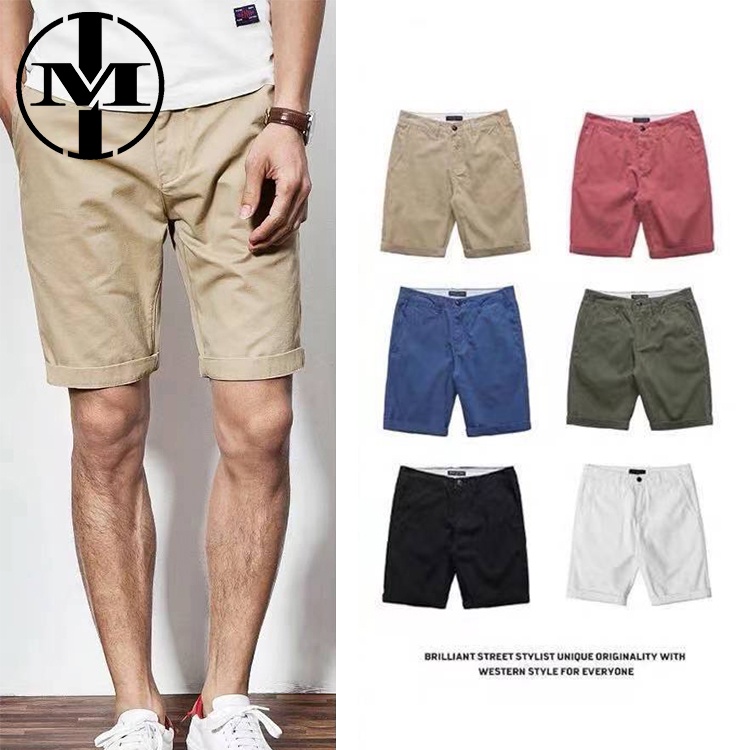 LUCKY #915 Men's shorts Casual CARGO With Belt Four pockets Shorts For ...