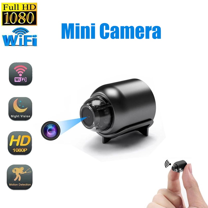 Mini Camera IP WiFi 1080P HD Night Vision Remote Monitoring 160° Wide Angle  USB Micro Smart Home Small Camcorder