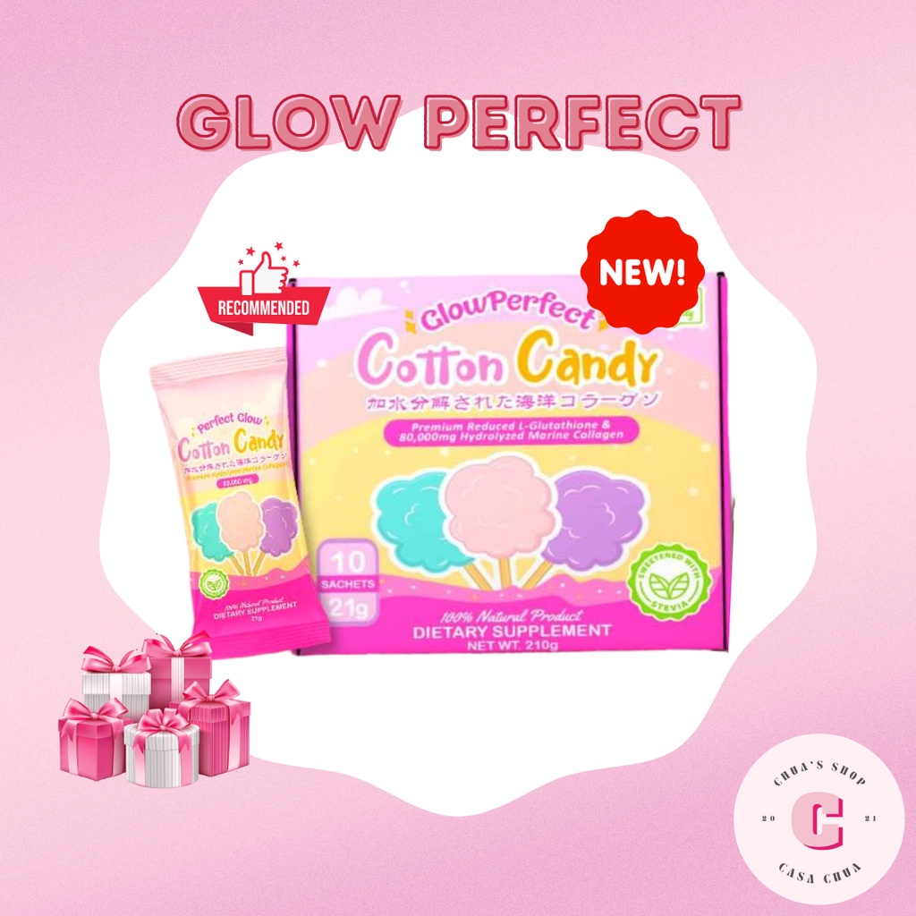 GLOW PERFECT COTTON CANDY COLLAGEN DRINK Shopee Philippines