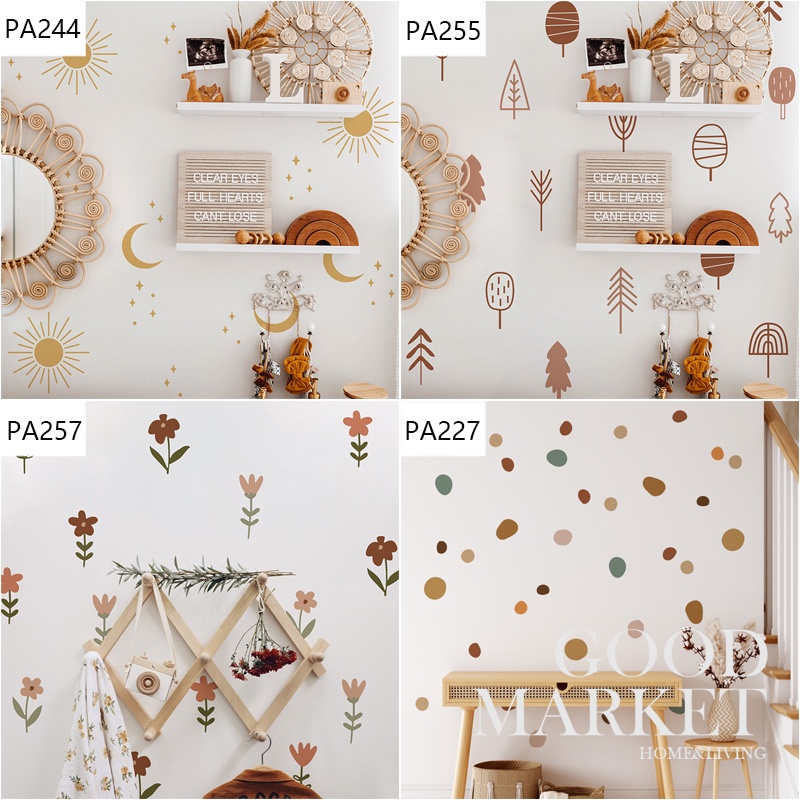 6 Nordic Adhesive Wallpaper Sticker Wall Sticker Wall Paper Adhesive