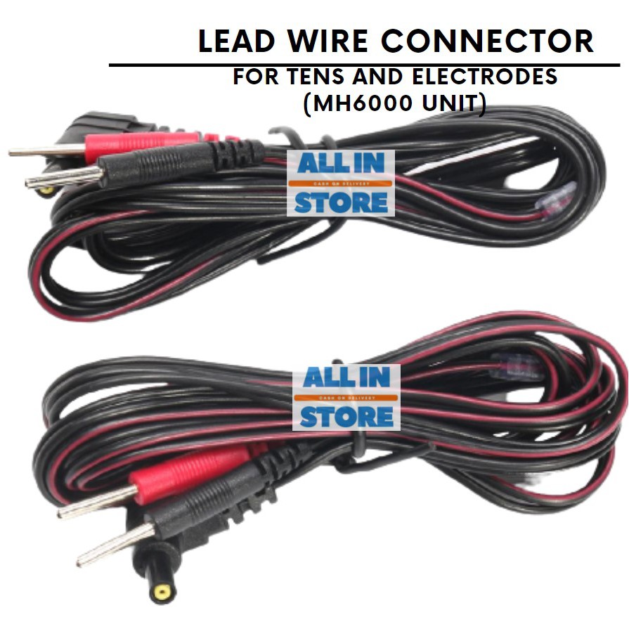 (ALL-Z) Lead Wire Connector for TENS and Electrodes (MH6000 unit ...