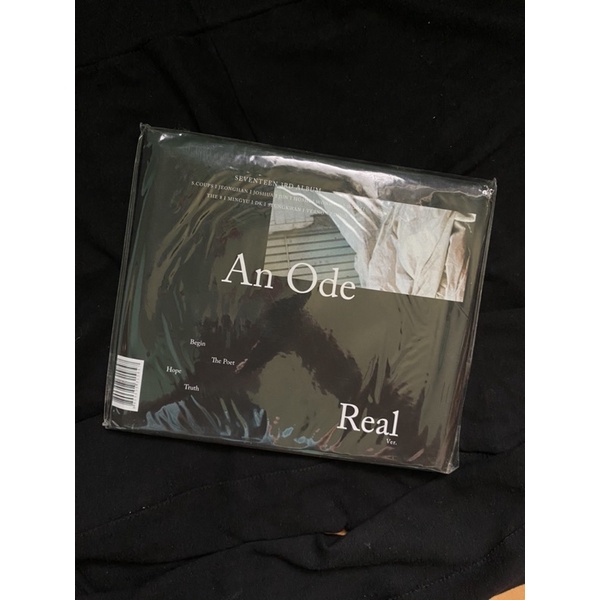 Unsealed Seventeen An Ode Album ( Real Version ) Onhand | Shopee ...