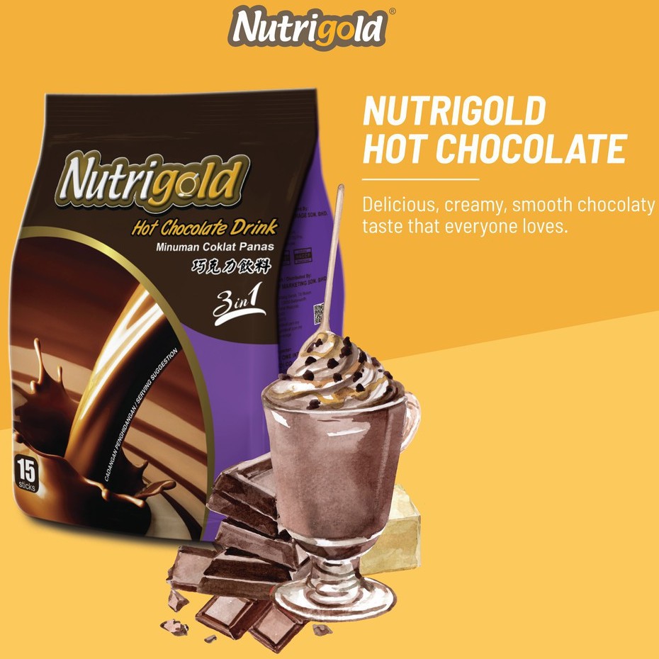 NUTRIGOLD Chocolate Malt Drink Shopee Philippines