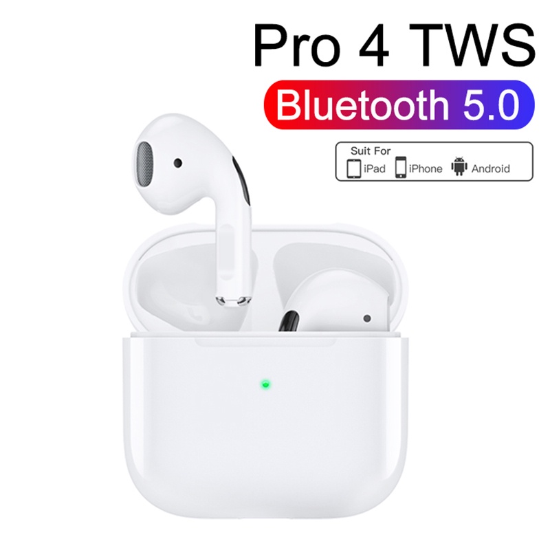 Original TWS Air Pro 4 Wireless Earbuds with Microphone Touch Control ...