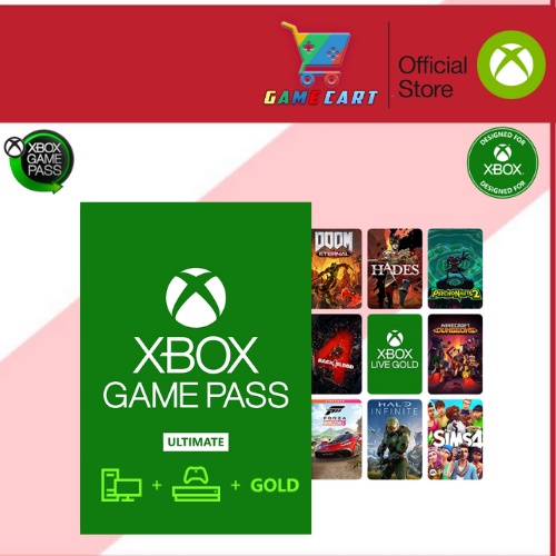 XBOX Game Pass Ultimate with Gold Live (2 months) NEW only Shopee