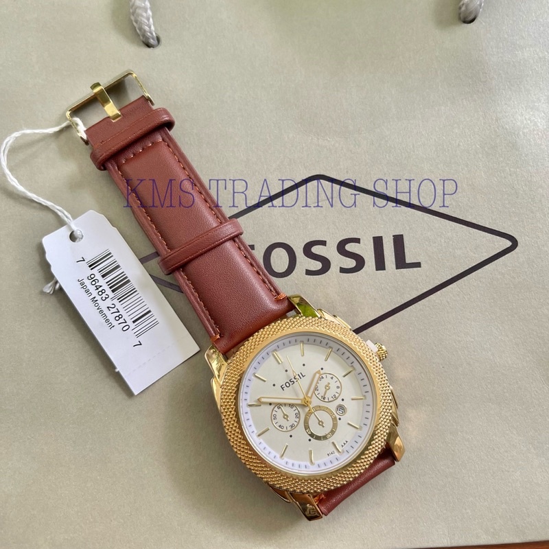 FOSSIL Watch for Men with Date Quartz Japan Movement with box paperbag manual Shopee Philippines