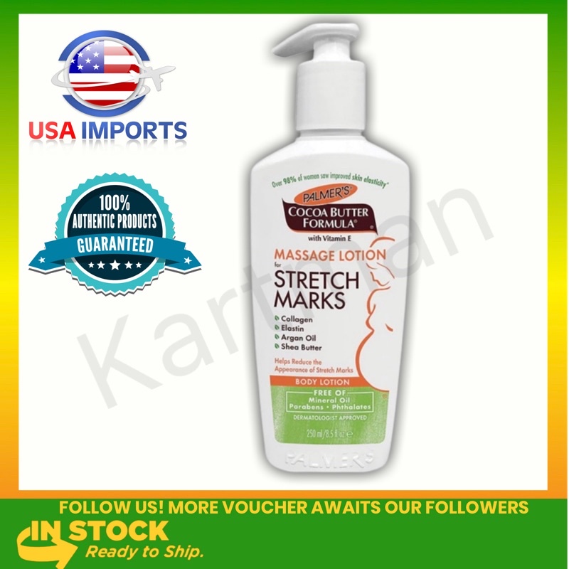 PALMER’S COCOA BUTTER, Body Lotion for Stretch Marks 250ml Shopee
