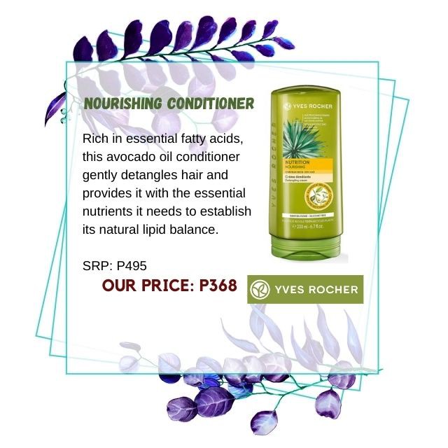 YVES ROCHER Nourishing Detangling Cream Conditioner (200ml) Shopee Philippines