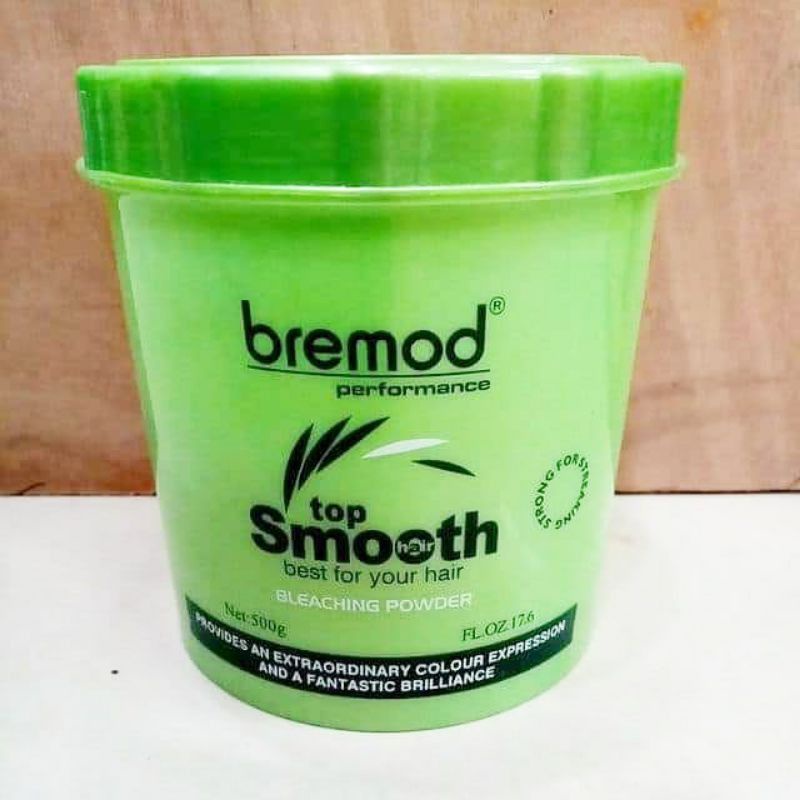 Bremod Hair bleaching powder 500g,Hair Brightener/Green Tub Shopee