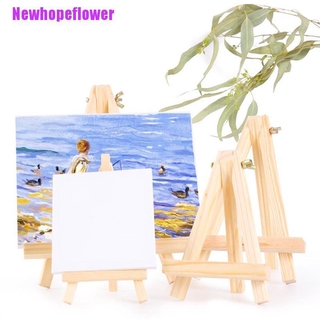 2Pcs Small Tabletop Display Stand, Mini Wooden Display Easel Wood Painting  Easel Holder Stand Portable Canvas Photo Picture Sign Holder