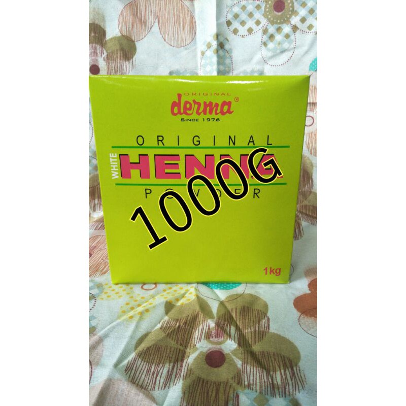 1kg Derma White Henna Powder (1000g) Shopee Philippines