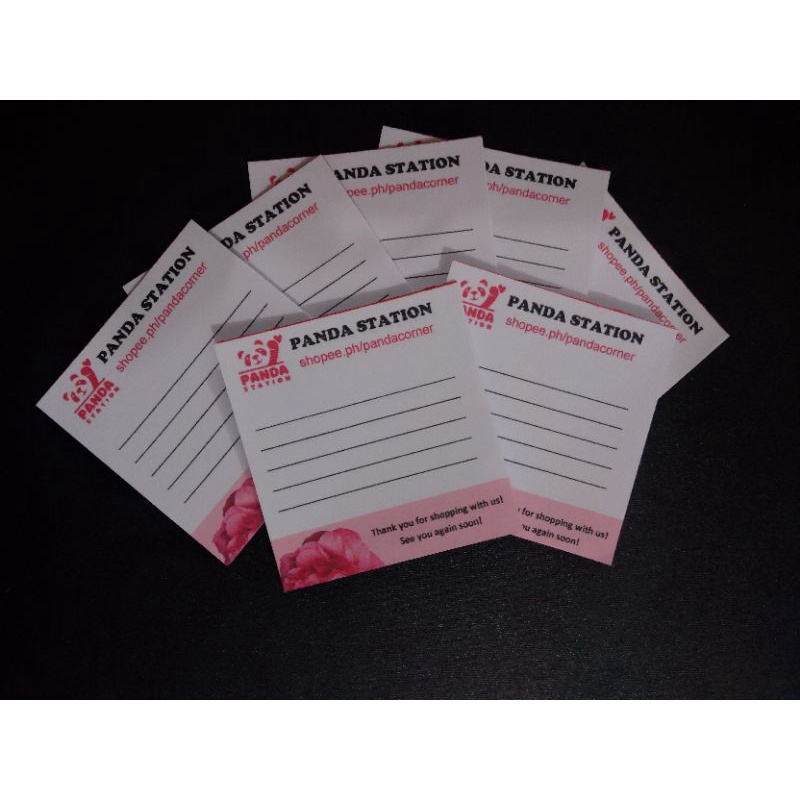 Mini Customized Business Notepad(Business Freebies) | Shopee Philippines