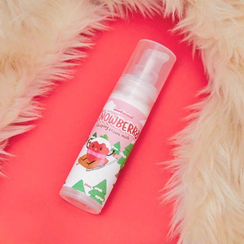 Skinpotions Snowberry Sleeping Cream Mask Pump Shopee Philippines