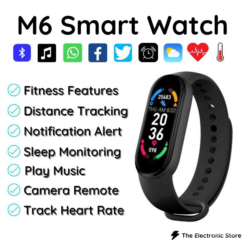 M5 smart bracelet outlet features