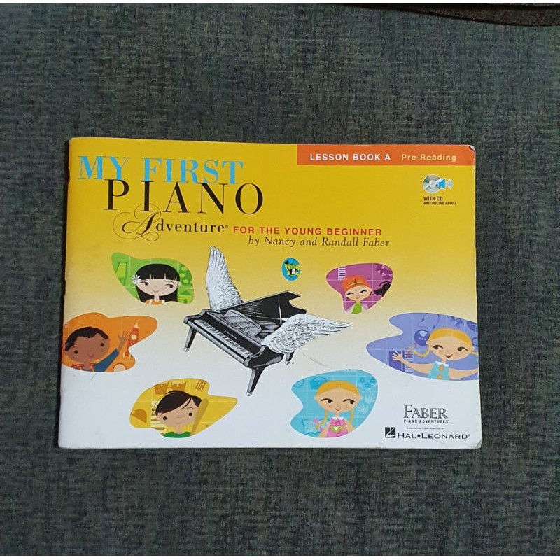 My First Piano Adventure Lesson A Pre-Reading (with Cd) | Shopee ...