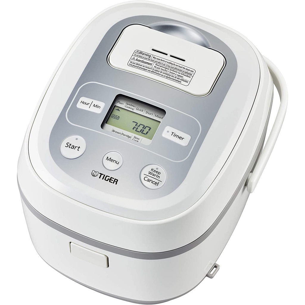 Tiger Corporation JBXB10U Rice Cooker, 5.5Cup, White 110v Shopee