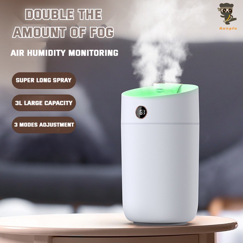 KFS 3000ml Double Mist Air Humidifier Mini X11 X12 Ultrasonic Air