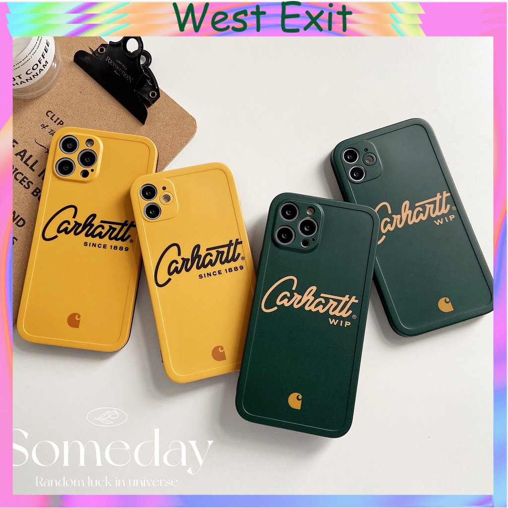 Cartoon Street Fashion Carhartt Couples IMD Soft Phone Case Suitable