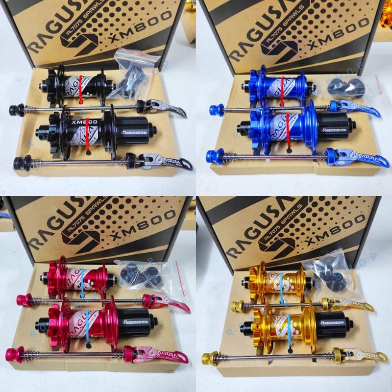 RAGUSA XM800 HUB 6PAWLS Sealed Bearing Tunog Mayaman Mtb Hub (Authentic