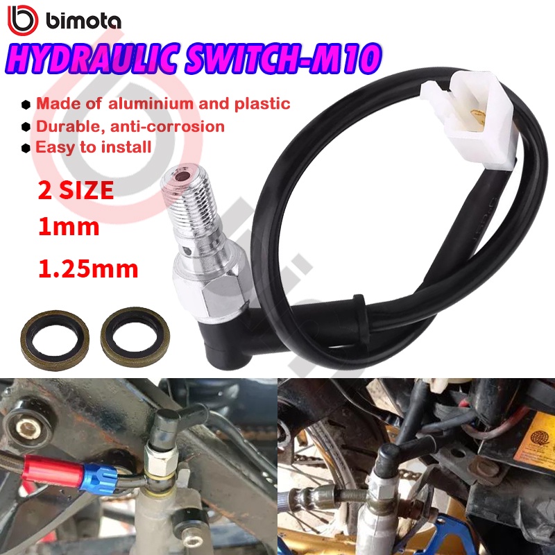 Bimota Hydraulic Switch Brake Tail Light M10X1.25Mm M10*1Mm Universal