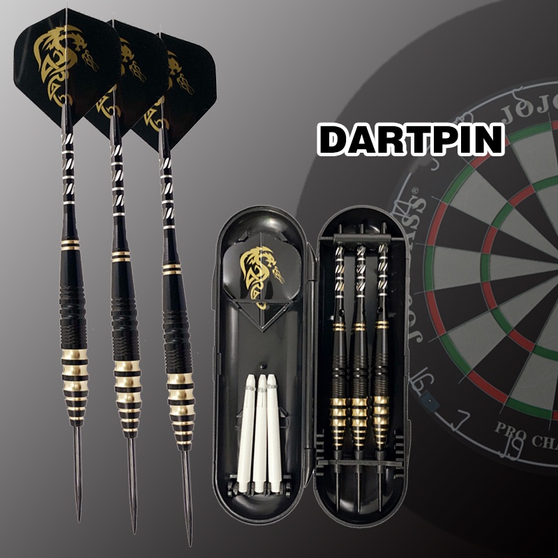 GOODARTS 23/24g Competition Darts 165mm Professional Steel Tip Darts
