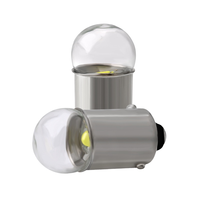 2PCS BA9S T4W LED Car LED Light Bulb T2W T3W H5W Car LED License Plate ...