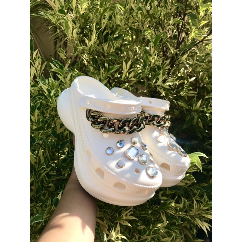 Crocs bae clog with chain hot sale