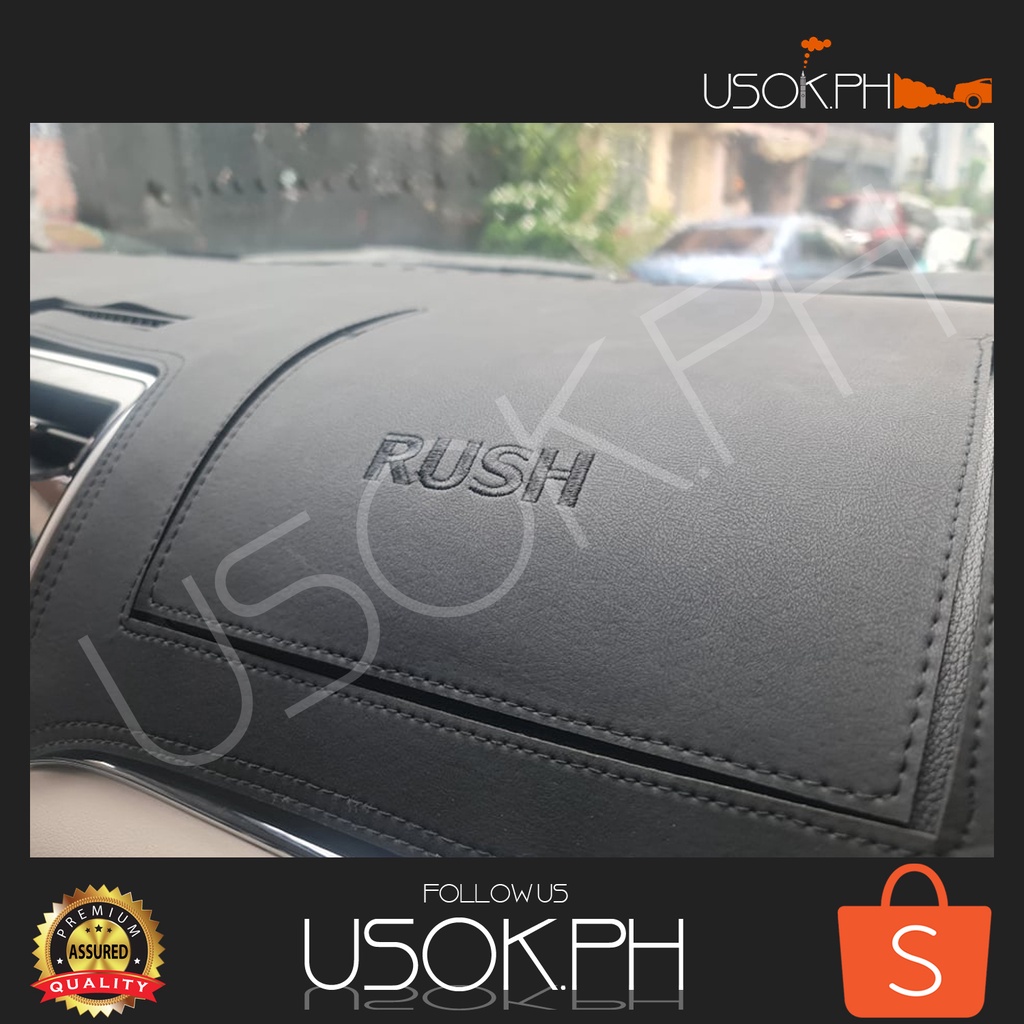 Toyota Rush Dashboard Cover Leather Type Heavy duty Shopee Philippines