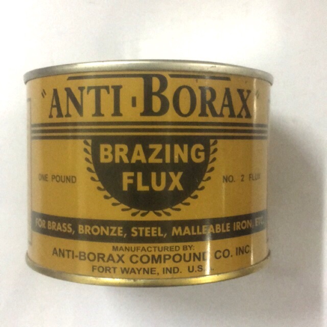 Anti-Borax Brazing Flux - 1 lb can