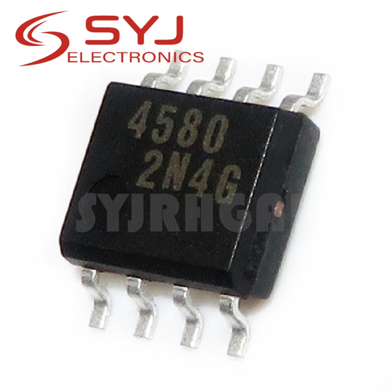 thumbnail image 2 of 2x NJM4580M JRC Dual Noiseless Operational Amplifier – SOIC-8 Surface Mount 2 of 6