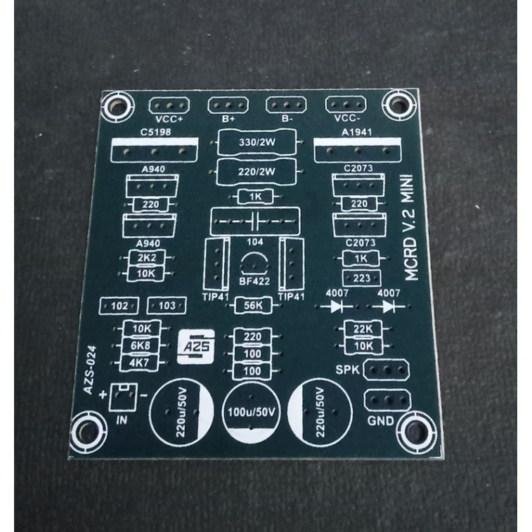 Pcb Driver Power Amplifier Mcrd V Mini Shopee Philippines