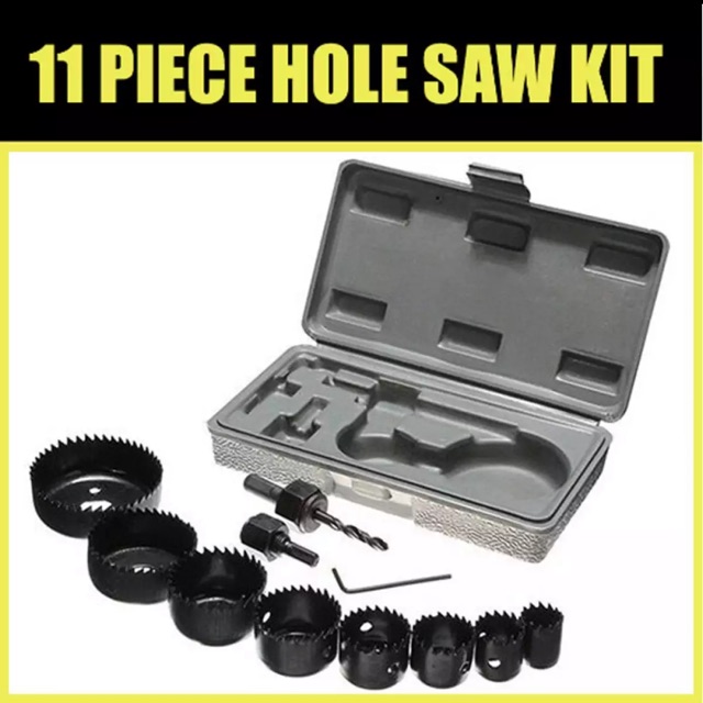 11 piece hole on sale saw kit