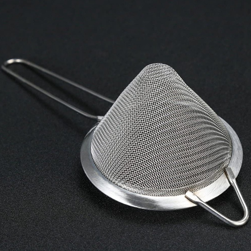 Cocktail Fine Strainer Stainless Steel Conical Mesh Strainer Bar Tool