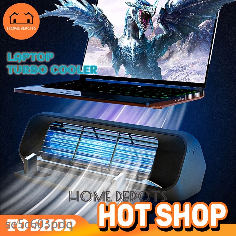 Home Depots Cooling Fan Laptop Pad Stand Fan Notebook Computer Phone