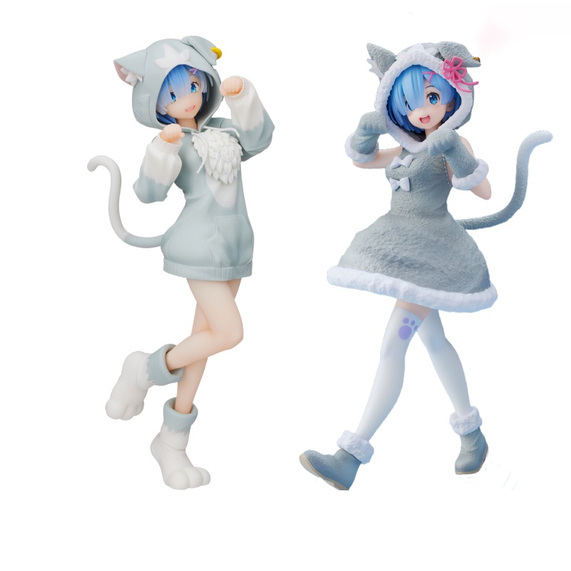 22CM Rem Figure Twodimensional Beautiful Puck Dress Doll Anime RE