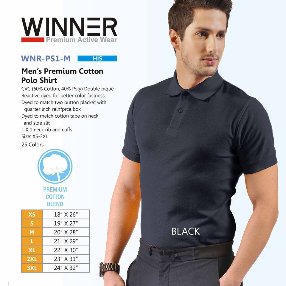 Winner polo hot sale shirt