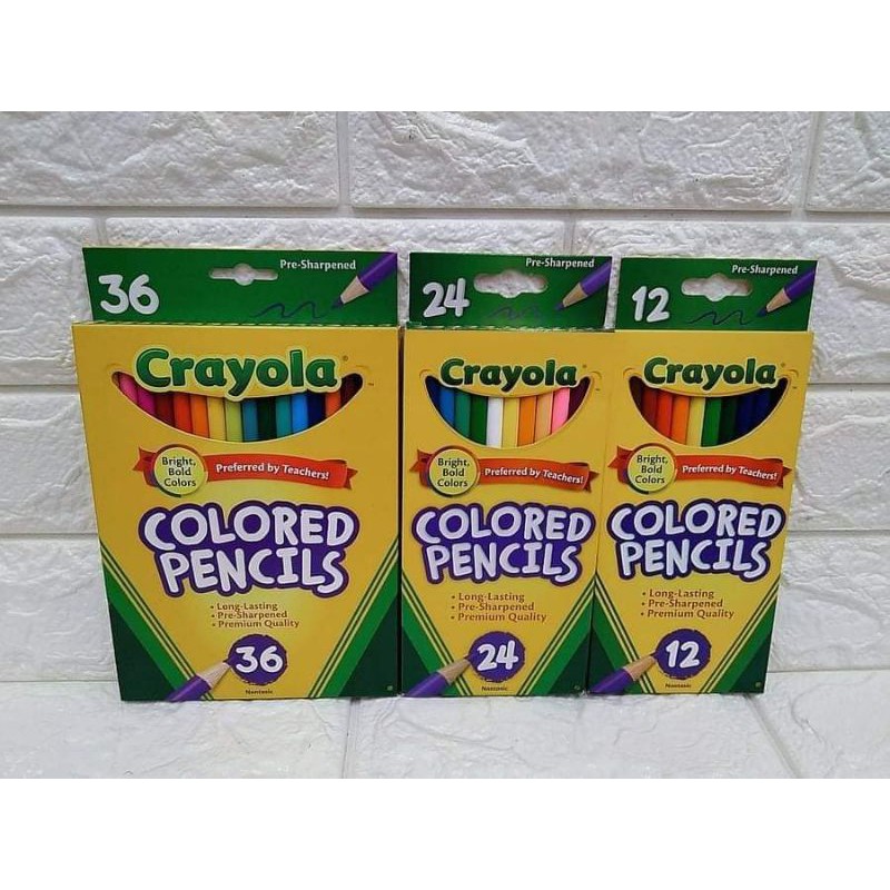 CRAYOLA COLORED PENCIL Shopee Philippines