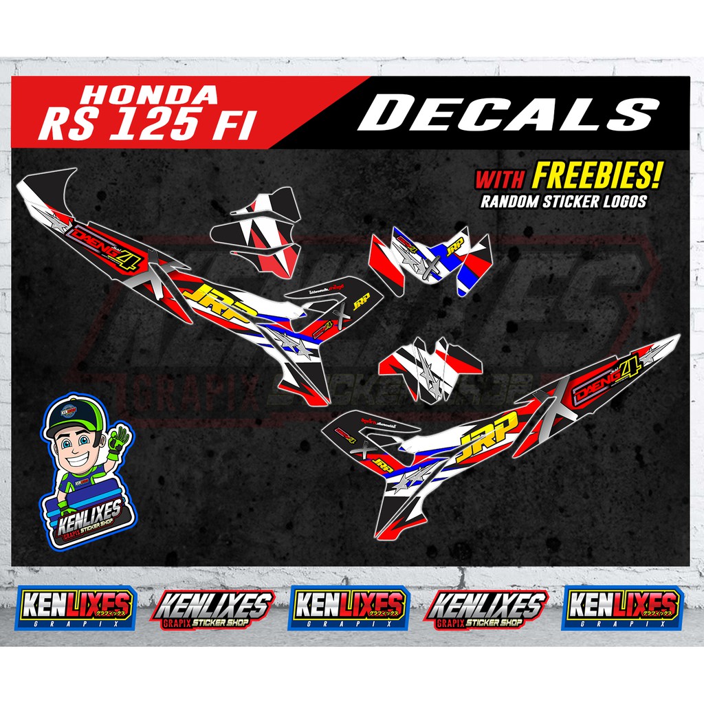 Rs 125 on sale fi decals