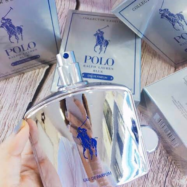 Polo blue eau cheap de parfum collector's edition