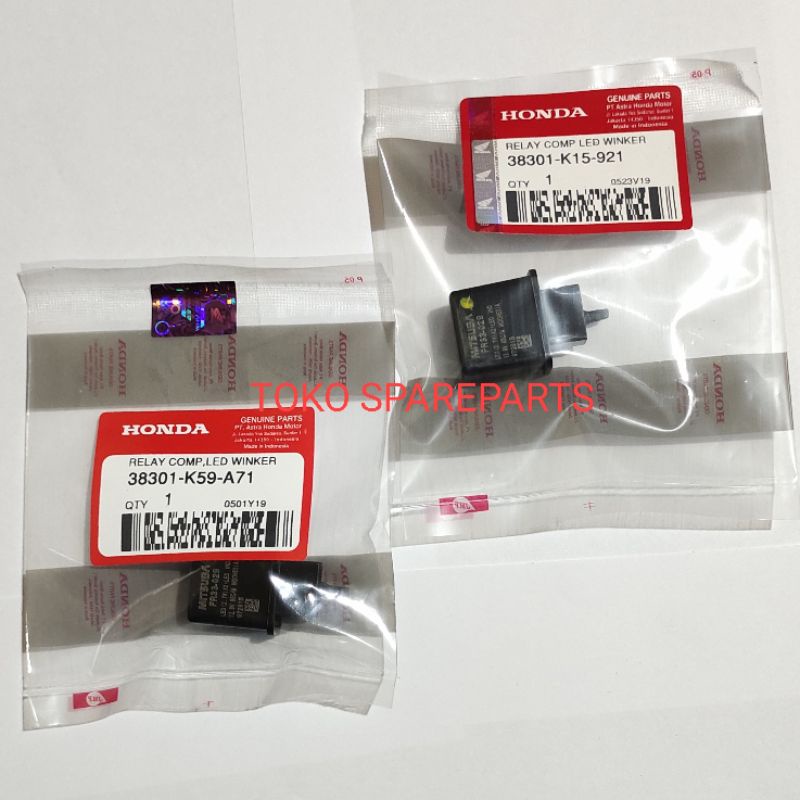 38301-K59-A71 38301-K15-921 RELAY COMP LED WINKER LED sen Flaser Vario ...