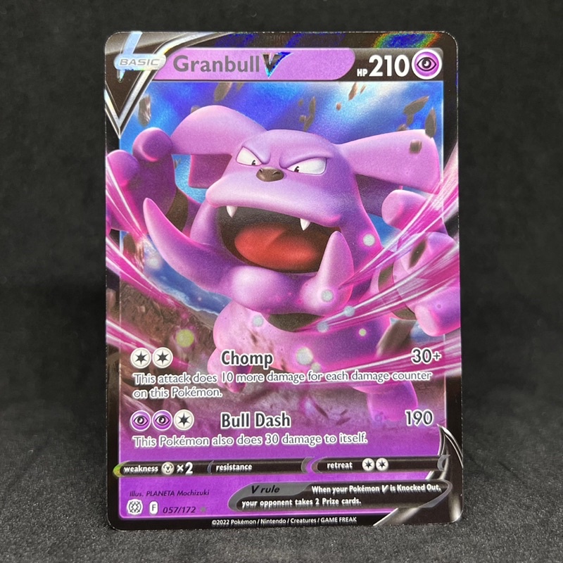 granbull pokemon card Snubbull and V Lot - 25 Cards Colorless Retreat Cost Granbull V Full Art -
