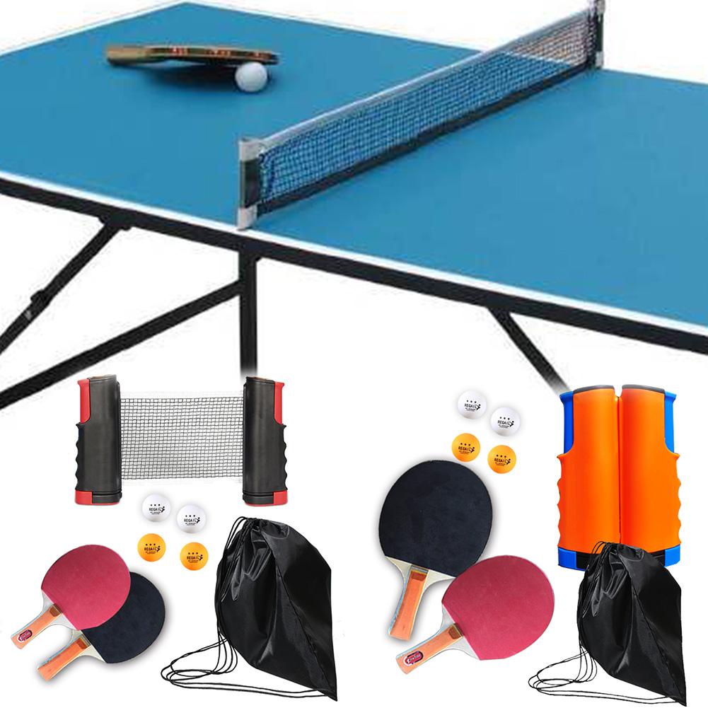 best▥✿✇Portable Table Tennis Set Ping Pong Set With Retractable Net Indoor Outdoor Play Table Tennis Shopee Philippines